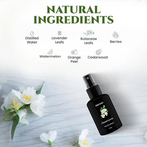 605Products - Jasmine Air Freshener Spray - Room Spray for Home, Bathroom, and Bedroom - Long Lasting Odor Eliminator with Essential Oils and Natu...