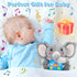 Plush Musical Baby Toys?Cute Elephant Toys for 3-6-12 Months Boys & Girls, Cute Stuffed Animal Infants Baby Toy? Elephant Baby Stuff?Toys for Infa...