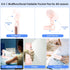 Portable Handheld Fan,4 IN 1 Personal Foldable Pocket Fan with Power Bank, Small Hand Fan with Flashlight,Mini Desk Fan with Table Lamp, Beach Tra...