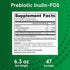Jarrow Formulas Prebiotic Inulin FOS Prebiotic Fiber Supplement, 6.3 Oz, Prebiotics for Gut Health and Digestive Support, Approx. 47 Servings...