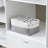 TheWarmHome Organization and Storage Basket for Shelves - 12x8x5.2 inch 1 Pack Fabric Storage Cubes, Collapsible Storage Bins for Closet Organizer...