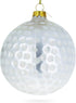 Textured Golf Ball Blown Glass Christmas Ornament...