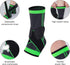 Ankle Support Braces (1Pair), Breathable Ankle Compression Sleeves with Adjustable Wrap,Elastic Ankle Brace Stabilizer for Plantar Fasciitis,Achil...