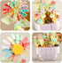 Mini Building Block Flower Toy for Kids 360 Pcs, Creative Potting Building Blocks Flowers, Plant Series for Kids Artificial Flower Toy Gifts for A...