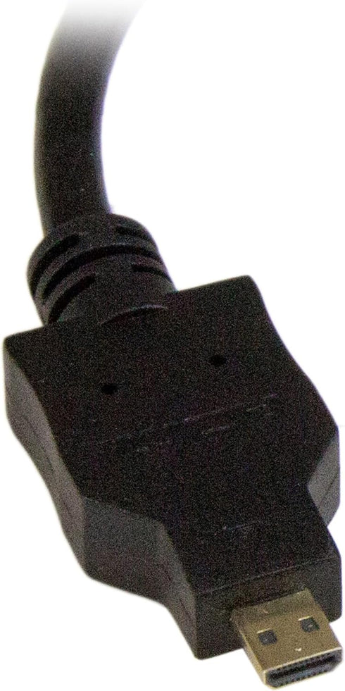 StarTech.com 8in Micro HDMI to DVI-D Adapter M/F - 8in Micro HDMI to DVI Cable - Connect a Micro HDMI phone or laptop to a DVI-D display (HDDDVIMF...