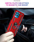 Jielangxin Keji Case for Motorola Moto G100 Case Cover,with Rotating Bracket Case for Motorola Moto Edge S/Moto G100 XT2125-4 Case Cover Red...