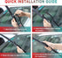 Windshield Wipers - 22" & 21" Wiper Blades OEM Quality Premium All-Seasons Stable & Quiet for Front Automotive Windshield (Set of 2)...