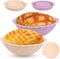 2 Pack Silicone Bread Proofing Basket, Large Sourdough Proofing Basket, Foldable Banneton Basket High Temperature Resistant Proofing Bowls Baking ...