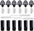 MRbrew Beer Faucet Cap & Plug Covers 15 Pack Beer Tap Cap Plug Brush, Draft Beer Faucet Rubber Soother Sanitary Covers, Cleaning Brush Cleaning Ta...