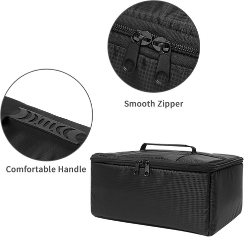 Camera Insert Bag Camera Case, Water Resistant Camera Bag Insert Portable Inner Bag, Shockproof DSLR SLR Camera Padded Storage Bag, Camera Case In...