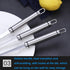 Strainers Fine Mesh, SUS 304 Premium Stainless Steel Fine Mesh Food Strainer Kitchen Colander Sieve Sifter Hand-held Oil Spoon Seives with Good Gr...