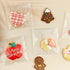 300PCS Cookie Bags Self Adhesive Clear Plastic Cellophane Treat Bags for Candy Pastry Packaging Christmas Party Favor Gift Giving (White Polka Dot...