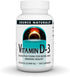 Source Naturals Vitamin D-3 Bioactive Form for Bone & Immune Health* 5000 iu - 120 Capsules...