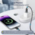 Basesailor USB to USB C Adapter 3Pack,Type C Female to A Male Car Charger USBC Car Converter for iPhone 17 16 16e 15 14 Pro Max,iWatch 10,iPad 9 A...