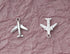 Ruwado 50 Pcs Airplane Jewelry Making Kits Small 1.6 x 1.5 cm Cute Metal Aircraft Accessories for DIY Crafting Necklace Bracelets Earring Jewelry ...