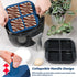 Webake Silicone Air Fryer Brownie Pan for Baking, Nonstick 2.6" Square Silicone Mold for S'mores, Cake Puck, Muffin, 4-Cavity Set of 2...