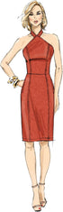 Butterick Misses' Halter Dresses Sewing Pattern Kit, Design Code B6942, Sizes 8-10-12-14-16...