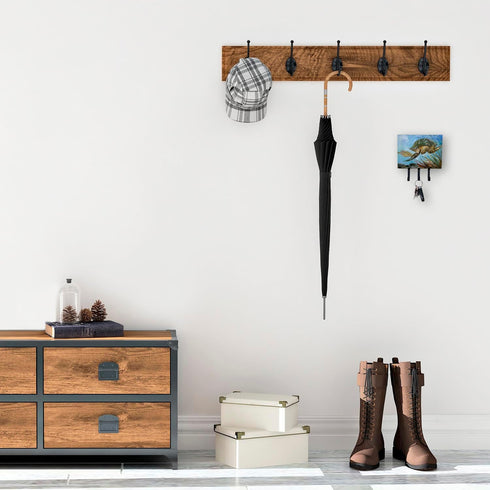 Caroline's Treasures JMK1118TH68 Loggerhead Sea Turtle Leash or Key Holder, Wall Hooks, Key Hooks Holder, Coat Rack Wall Mount, Coat Hooks, Hooks ...