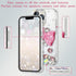 Compatible with iPhone 15 Case Bling Diamond Glitter Rhinestone for Girls Women Cute Sparkly Shiny Gem 3D Bowknot Crystal Girly Luxury Fashion Cle...