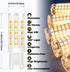 ALIDE G9 Led Bulbs Dimmable 3W Replace 20W 25W 30W Halogen Equivalent,2700K Soft Warm White, AC120V G9 Clear T4 Bi-pin Led Bulbs for Chandelier Pe...