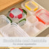 Superio Brand Food Storage Container, 80 oz, Orange...