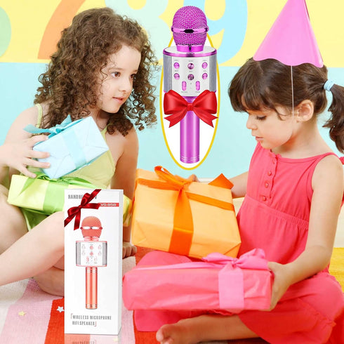 Toys for 5 6 7 8 9 10 Year Old Girls, Karaoke Microphone for Kids Visit Toys for Kids for Girls Age 4-12 Interactive Toys for Girls Easter Basket ...