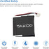 Replacement Battery for Standard Horizon HX150 FNB-124LI 1100mAh/7.4V...