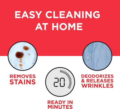 dryel At-Home Dry Cleaner Kit, New and Improved with Rapid Refresh Technology, Gentle Laundry Care for Special Fabrics and Dry-Clean-Only Clothes,...