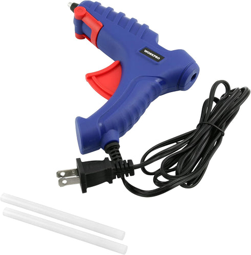 WORKPRO W125100WE 20 Watt Hot Glue Gun (Single Pack)...