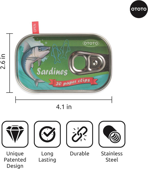 30 Pcs Cute Paper Clips by OTOTO - Small Gifts for Coworkers, Cute School Supplies, Unique Office Supplies, Paper Clips Cute Office Supplies, Funn...