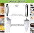 2 Pieces Stainless Steel Pie Server Set Cake Cutter Serrated Spatula Pizza Tart Dessert Slicer for Cutting and Serving Desserts Brownies Lasagna...