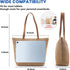 MABROUC Lightweight Straw Bag, Straw Beach Bag for Women, Large Woven Summer Tote Handbag Shoulder Bag for Outdoor Vacation...