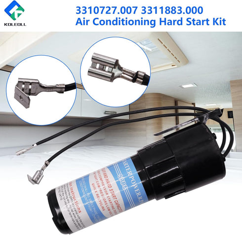 3310727.007 3311883.000 Air Conditioner Hard Start Kit Replace for 8333A9021 Fits for 8335-9021 9333-9021 105620-10-70 Hard Start Capacitor...