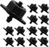 60 Pcs Drip Irrigation Emitters, 1 GPH Pressure Compensating Irrigation Drippers for Garden Lawn Watering Irrigation System, Black...