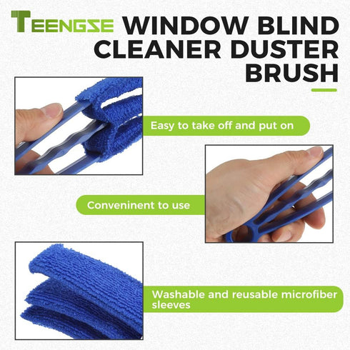 Air Conditioning Brush Tool, Window Blind Cleaner Duster Brush, Steel AC Evaporator Comb, Radiator Condenser Fin Comb, FCR6 Fin Comb Tool for AC E...