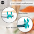 OTOTO Aqua the Crab Silicone Utensil Rest - Kitchen Gifts, Silicone Spoon Rest for Stove Top - Heat-Resistant Kitchen and Grill Utensil Holder - N...