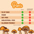 Pan's Mushroom Jerky, Organic, Vegan Snacks, Dried Mushrooms Shitake, Plant based Jerky, Meatless Jerky, Gluten Free, High in Fiber, with Salt & P...