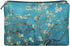Plum Blossom Makeup Bag Vintage Cosmetic Bags for Women Pu Leather Makeup Brush Holder Zippered Travel Toiletry Bag Sunscreen Bags for Beach Water...