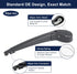 X AUTOHAUX Rear Windshield Wiper Blade Arm Set for Ford Focus MK3 11-18...