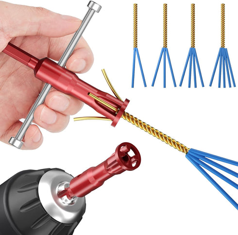 Wire Twisting Tool, Drill Bit Twister, Wire Twister, and Wire Connector Twisting Tool, Used for Manual and Electric Drills...