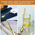 Long Handle Spoon 9.5 Inch Iced Cream Spoons Tea Spoon Coffee Stirrers Ice Spoon Stainless Steel Cocktail Stirring Spoons Dessert Milkshake Teaspo...