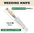 SUMIO Weeding Transplanter,Weeding Knife,Digging Trowel,Serrated Trowel,Hori hori knife,Trowel Knife,Dandelion Trowel,Garden Root Cutter,Propagati...