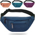 Fanny Pack for Men Women,Crossbody Waist Bag Pack,Belt Bag for Travel Walking Running Hiking Cycling,Easy Carry Any Phone,Wallet (Dark blue)...