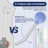 Tonsil Stone Removal Kit,9 Pcs Tonsil Stone Remover Vacuum with Light, Manual Style Cleaner Tonsil Stone Cupping Tool with Tongue Depressor, 5X Ma...