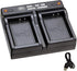 BM Premium LP-E10, LPE10 USB Dual Rapid Battery Charger for Canon EOS Rebel T3, T5, T6, T7, Kiss X50, Kiss X70, EOS 1100D, EOS 1200D, EOS 1300D, E...