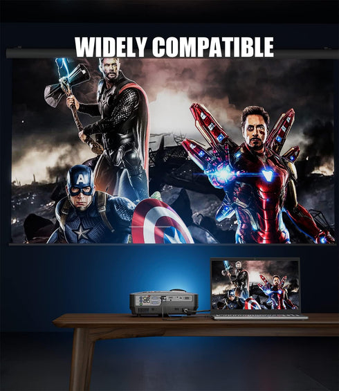 HDMI to VGA Adapter Converter, Audio Output Computer Set-top Box Connector Dongle for Laptop, PC, Monitor, Projector, HDTV, Chromebook, Roku, Xbox...