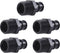 SharkBite 1/2 x 1/2 Inch Poly MNPT Expansion Adapter for PEX-A Pipe, Pack of 5, Plastic Plumbing Fittings, Male Adapter for PEX-A Tubing, UA120A5...
