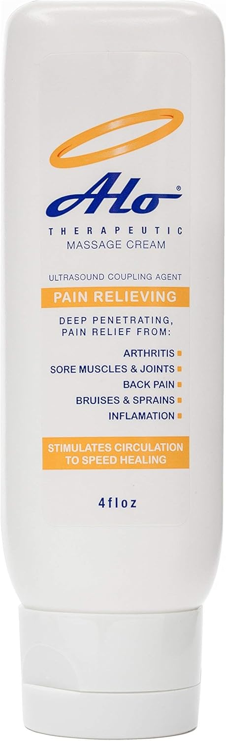 ALO Pain Relief Cream Therapy (4 oz) for Arthritis, Back Pain, Sciatica, Plantar Fasciitis, Tennis Elbow, Sore Muscles & Joints Inflammation - Wor...