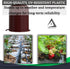 1/4 Drip Irrigation Tubing, 50 Feet, Flexible PVC Plastic Drip Irrigation Hose for Gardening, Misting, Hydroponics and DIY Landscape Garden Projec...