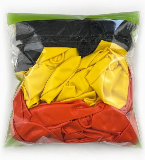 Yellow Black Orange Balloons,100 Pack 12 inch Latex Balloons,Birthday Wedding Baby Shower Party Decoration...